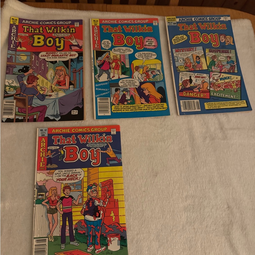 “That Wilkin boy” comics